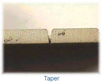 taper