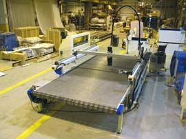 J-138 Waterjet Cutting System, view from rear