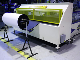 pinch roller feeding material