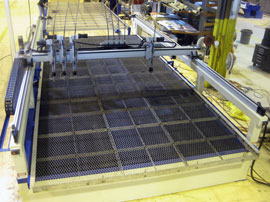 JX-7025 Waterjet Cutting System and Shuttle Tables