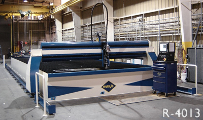 R 4013 waterjet cutting system
