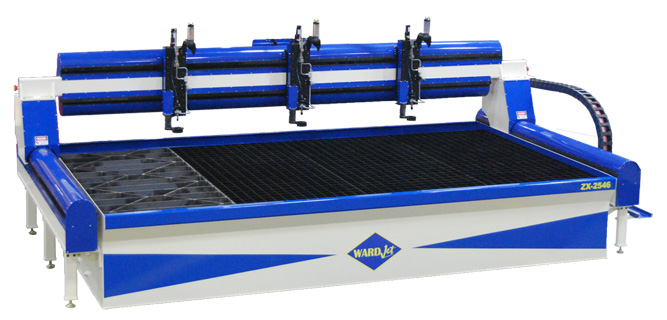ZX-2546 waterjet cutting system