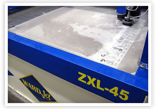 ZX-45 waterjet cutting system