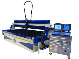Z-2043 waterjet cutting system