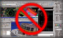 Complicated CAM software