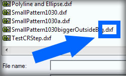 Accepts Standard DXF files