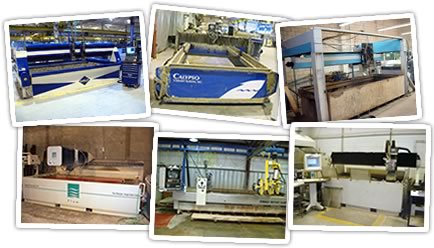 Used waterjet cutting equipment and machines