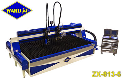 A Z-series water jet cutting system