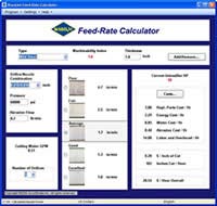 WARDJet Feed-Rate Calculator