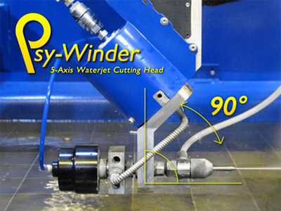 Psy-Winder 5-Axis Cutting Head