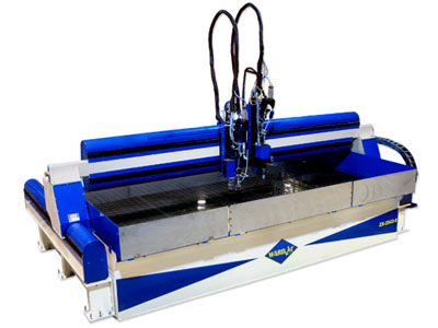 A Z-series water jet cutting system