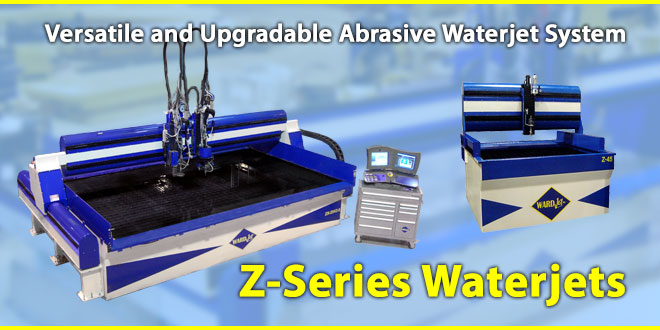 Z-Series Waterjets. Highly versatile, upgradeable abrasive waterjets.